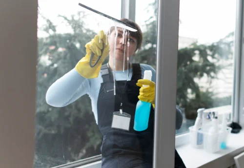 Nettoyage de vitres intérieures et extérieures à Coutiches